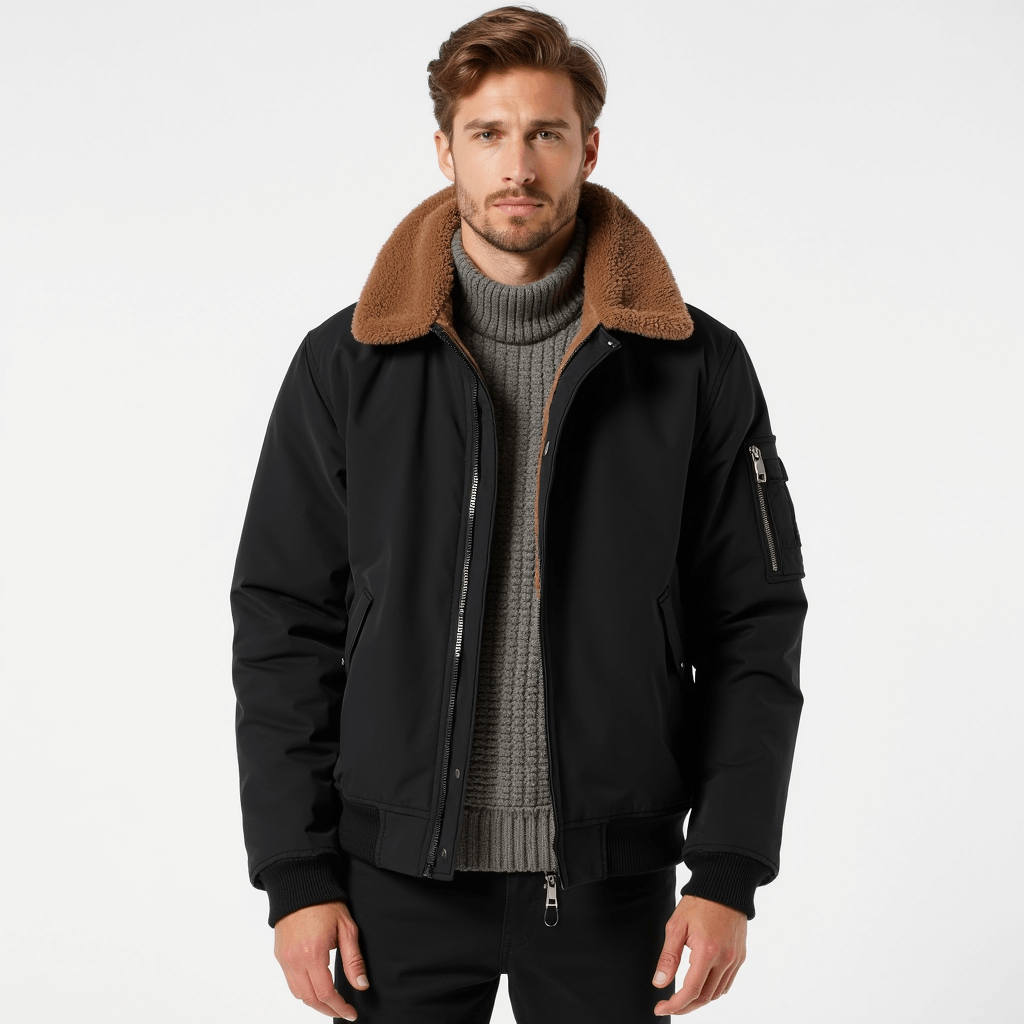 Warm Sherpa Work Jacket
