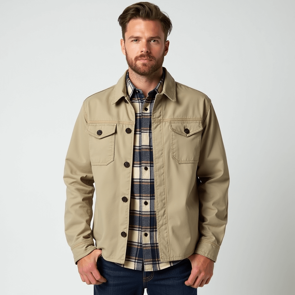 Canvas Trucker Jacket